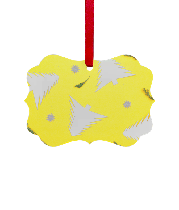 Aluminium Ornament - Single Sided