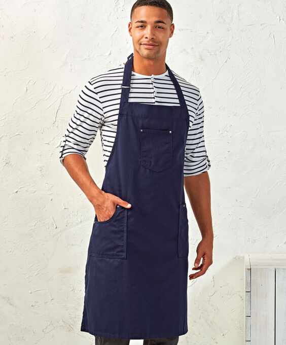 Chino Bib Apron - Premier Workwear
